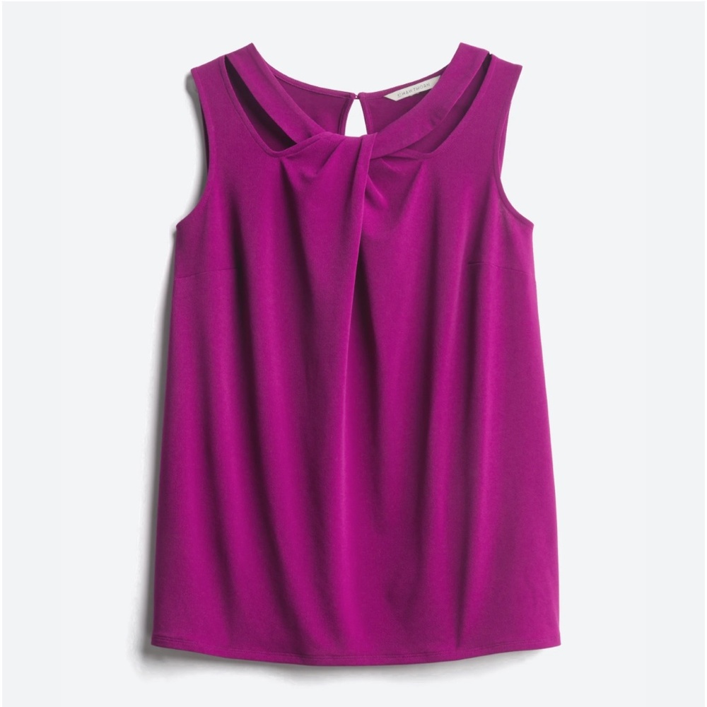 41 Hawthorn Jaslinda Twist Neckline Moss Crepe Knit Top Stitchfix 1X